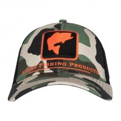 Simms Bass Icon Trucker Hat - Woodland Camo Apparel