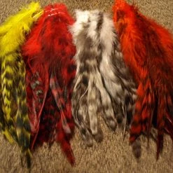 Nature's Spirit Fly Tying Grizzly Variant Schlappen