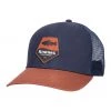 Simms Trout Patch Trucker - Rusty Red Apparel