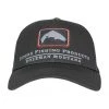 Simms Small Fit Trout Icon Trucker - Carbon Apparel