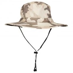 Simms Apparel M's Superlight Solar Sombrero - Woodland Camo Sandbar