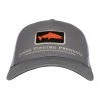 Simms Salmon Icon Trucker Hat - Slate Apparel