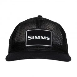 Simms Apparel Mesh All-Over Trucker Hat - Black
