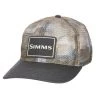 Simms Mesh All-Over Trucker Hat - Hex Flo Camo Earth