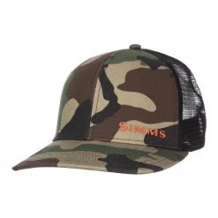 Simms ID Trucker - Woodland Camo Apparel