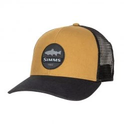 Simms Trout Patch Trucker - Dark Bronze