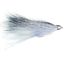 Montana Fly Company Coffey's Cone Head Sparkle Minnow Smoke Fly Fishing