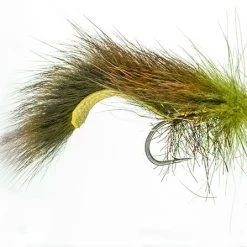 Montana Fly Company Jake's CDC Squirrel Leech - Olive Fly Fishing