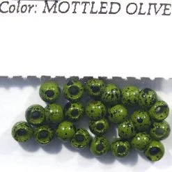 Hareline Dubbin, Inc. Dazzle Brass Beads Fly Tying