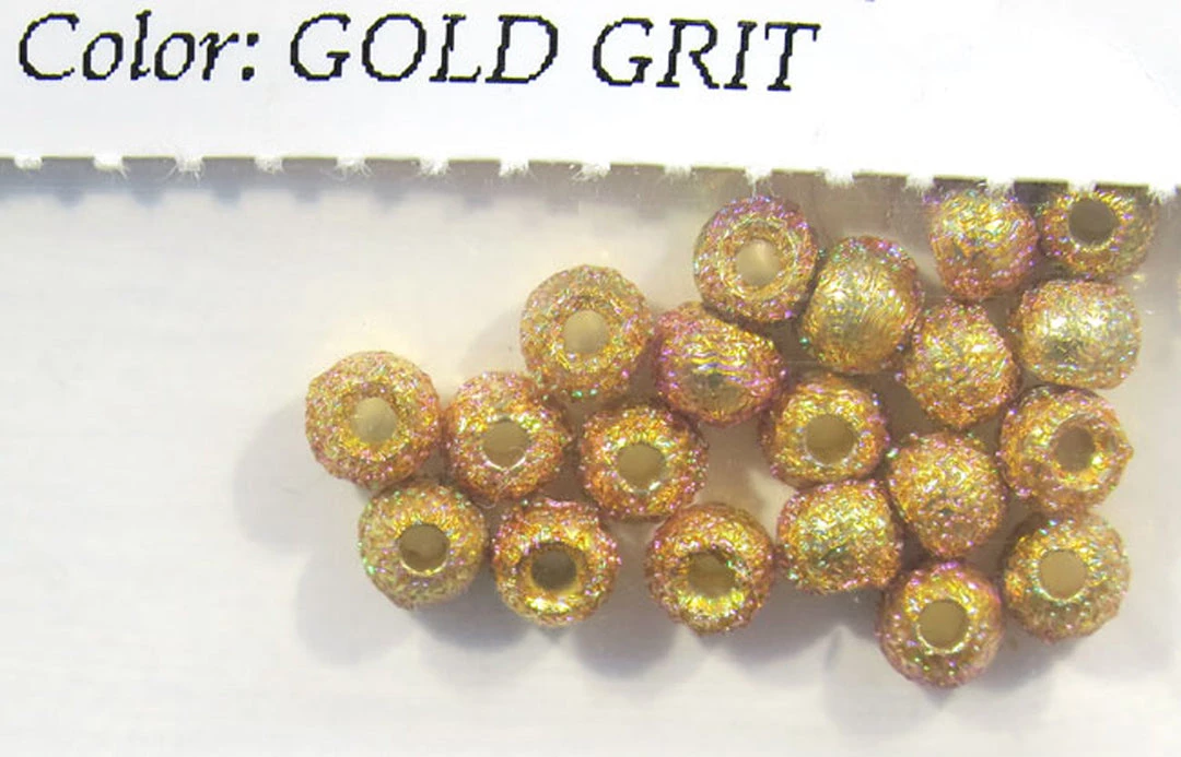 Hareline Dubbin, Inc. Gritty Brass Beads 2 Hareline Dubbin, Inc. Gritty Brass Beads