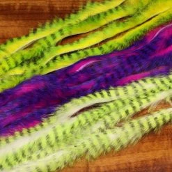 Hareline Dubbin, Inc. Tiger Barred Rabbit Strips Fly Tying