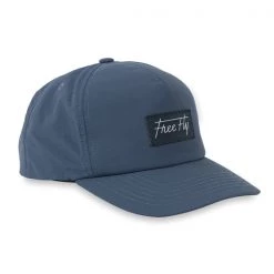 Free Fly Apparel Pusher Script Snapback Shadow Blue