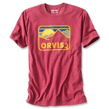 Orvis RETRO MOUNTAINSCAPE T-SHIRT Apparel 1 Orvis RETRO MOUNTAINSCAPE T-SHIRT Apparel