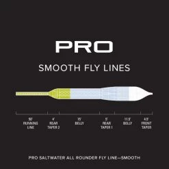 Orvis Pro Saltwater All Rounder Fly Line - Smooth Fly Fishing