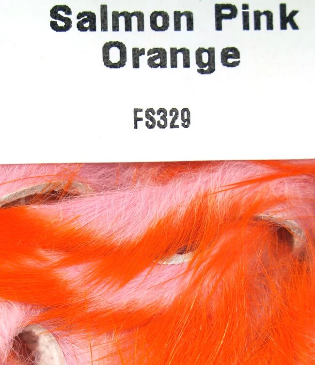 Hareline Dubbin, Inc. Two Tone Rabbit Flesh Strips 2 Hareline Dubbin, Inc. Two Tone Rabbit Flesh Strips