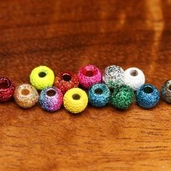 Hareline Dubbin, Inc. Gritty Brass Beads