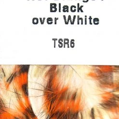 Hareline Dubbin, Inc. Tiger Barred Rabbit Strips Fly Tying