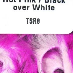 Hareline Dubbin, Inc. Tiger Barred Rabbit Strips Fly Tying