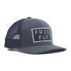 Free Fly Apparel Wave Snapback - Washed Navy
