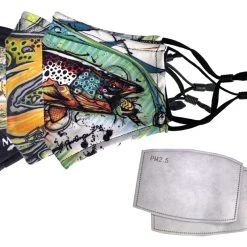 Montana Fly Company Apparel MFC PM2.5 Filter Face Mask