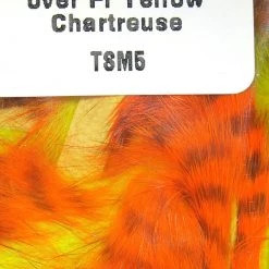 Hareline Dubbin, Inc. Tiger Barred Magnum Rabbit Strips Fly Tying