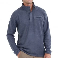 Free Fly Apparel Bamboo Polar Fleece Snap Pullover