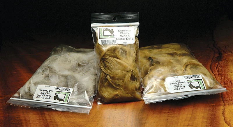 Hareline Dubbin, Inc. Fly Tying Big Bag Mallard Flank 1 Hareline Dubbin, Inc. Fly Tying Big Bag Mallard Flank