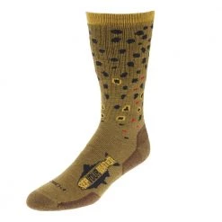 Rep Your Water Trout Socks - Brown Trout Apparel