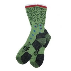 Rep Your Water Apparel Trout Socks - Brook Trout