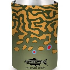 Rep Your Water Brook Trout Skin Koozie