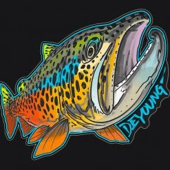 Derek DeYoung Brown Rising Decal