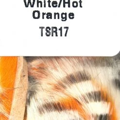 Hareline Dubbin, Inc. Tiger Barred Rabbit Strips Fly Tying