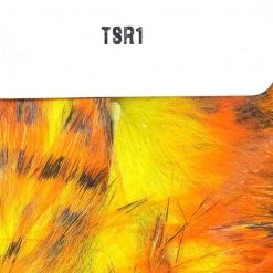 Hareline Dubbin, Inc. Tiger Barred Rabbit Strips Fly Tying