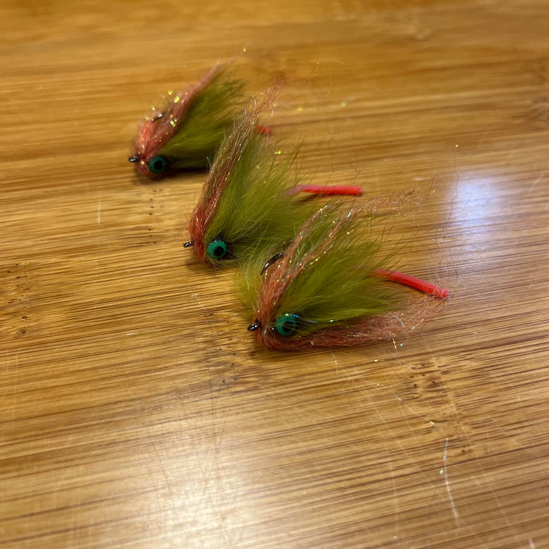 Christian Gradowski Squirmy Craw 3 Pack Olive Fly Fishing 1 Christian Gradowski Squirmy Craw 3 Pack Olive Fly Fishing