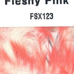 Hareline Dubbin, Inc. Two Tone Rabbit Crosscut Flesh Strips