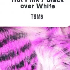 Hareline Dubbin, Inc. Tiger Barred Magnum Rabbit Strips Fly Tying