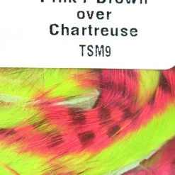 Hareline Dubbin, Inc. Tiger Barred Magnum Rabbit Strips Fly Tying