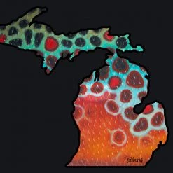 Derek DeYoung Michigan Brown Flank Decal