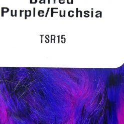 Hareline Dubbin, Inc. Tiger Barred Rabbit Strips Fly Tying