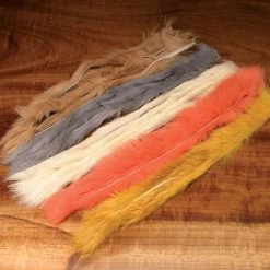 Hareline Dubbin, Inc. Fly Tying Natural And Dyed Rabbit Strips