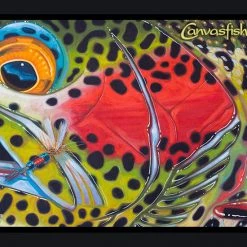 Derek DeYoung Royal Rainbow Trout Decal