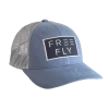 Free Fly Apparel Wave Snapback - Blue Fog