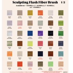 Renzetti Sculpting Flash Fiber Brush