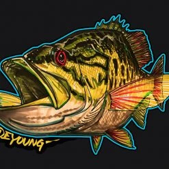 Derek DeYoung Tools & Accessories Smallmouth Bass Decal