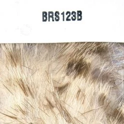 Hareline Dubbin, Inc. Fly Tying Brown Barred Rabbit Strips