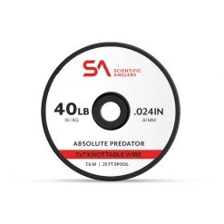 Scientific Anglers Fly Fishing Absolute Predator 7x7 Knottable Wire