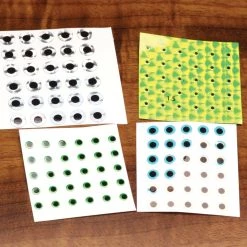 Hareline Dubbin, Inc. Fly Tying Adhesive Eyes