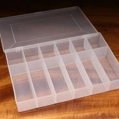 Nomad Anglers 12 Compartment Box 6 Small 6 Large Hook & Bead Boxes