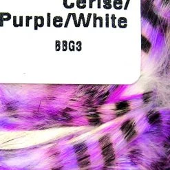 Hareline Dubbin, Inc. Fly Tying Micro Black Barred Groovy Bunny Strips