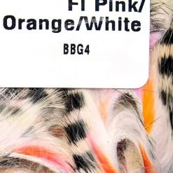 Hareline Dubbin, Inc. Fly Tying Micro Black Barred Groovy Bunny Strips